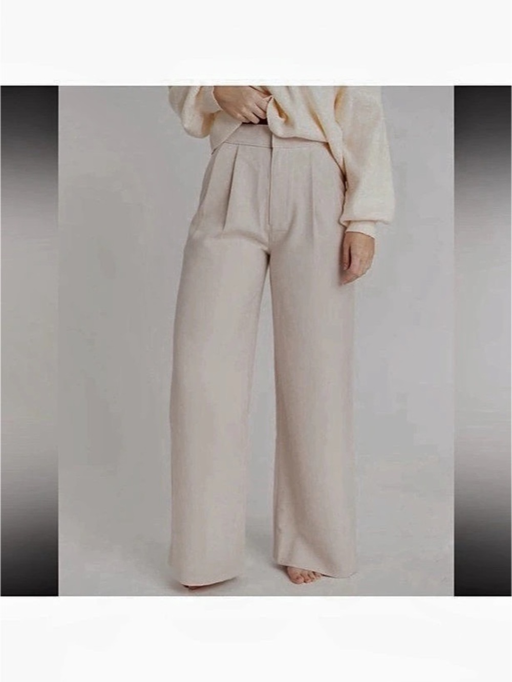 HAUSEN Wide Leg Trousers